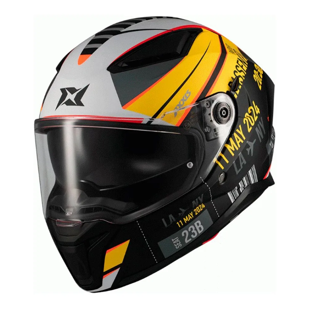 Capacete Axxis Panther SV Passenger B3 - Fechado - Tamanho L - Com