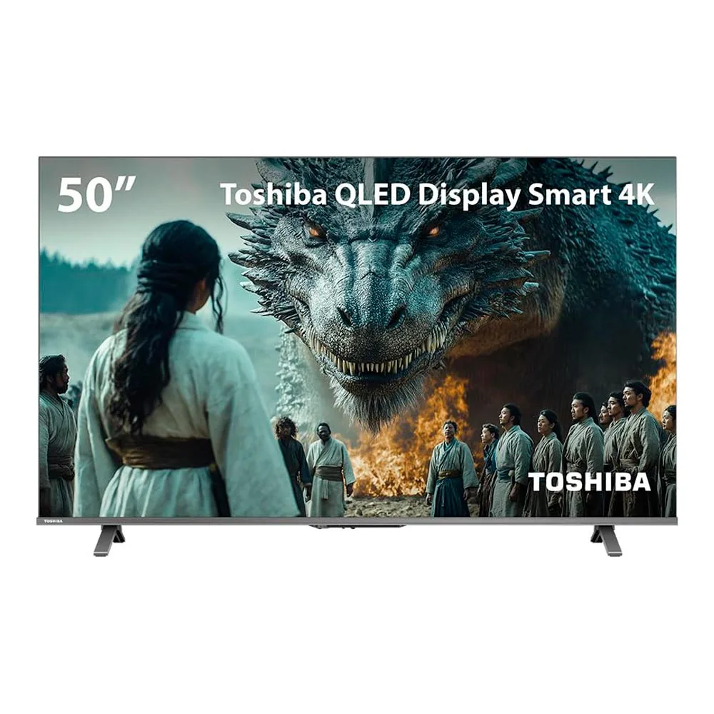 Smart TV Toshiba 50C450NS - 4K - HDMI/USB - Wi-Fi/Bluetooth - Google TV - 50''