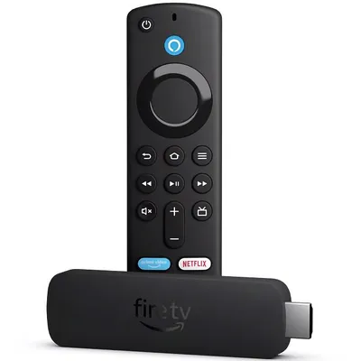 Adaptador Multimedia Amazon Fire Stick - 4K - Wi-Fi/Bluetooth - Negro