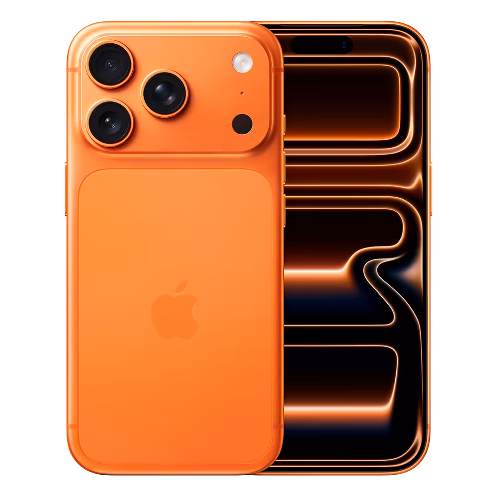 Celular Apple iPhone 17 Pro A3256LL - 12/512GB - 6.3'' - E-Sim - NFC - Cosmic Orange