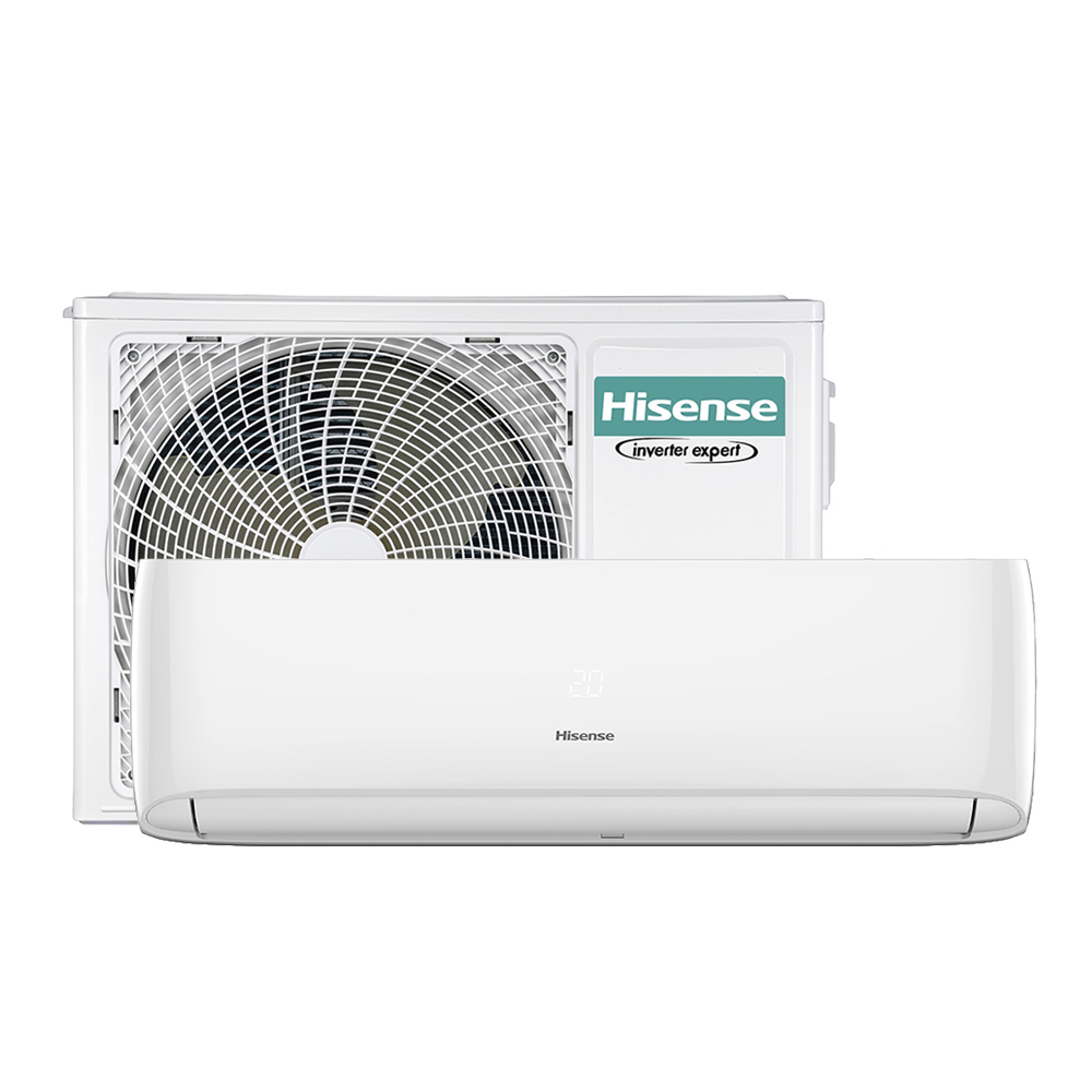 Aire Acondicionado Hisense - 12000BTU - Caliente/Frio - Inverter - 220V/60Hz - Blanco