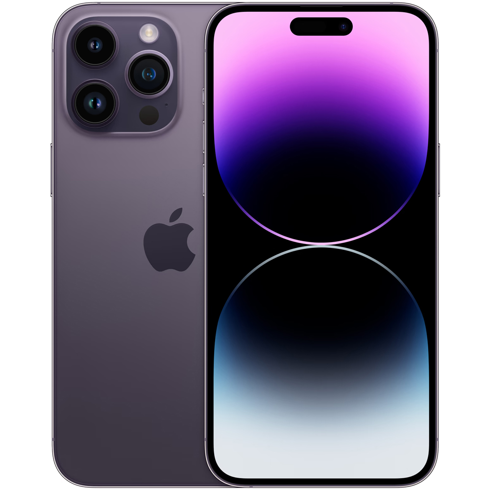 Celular Apple iPhone 14 Pro A2650LL - 6/256GB - 6.1¨ - E-Sim - NFC - Reacondicionado CPO - Deep Purple